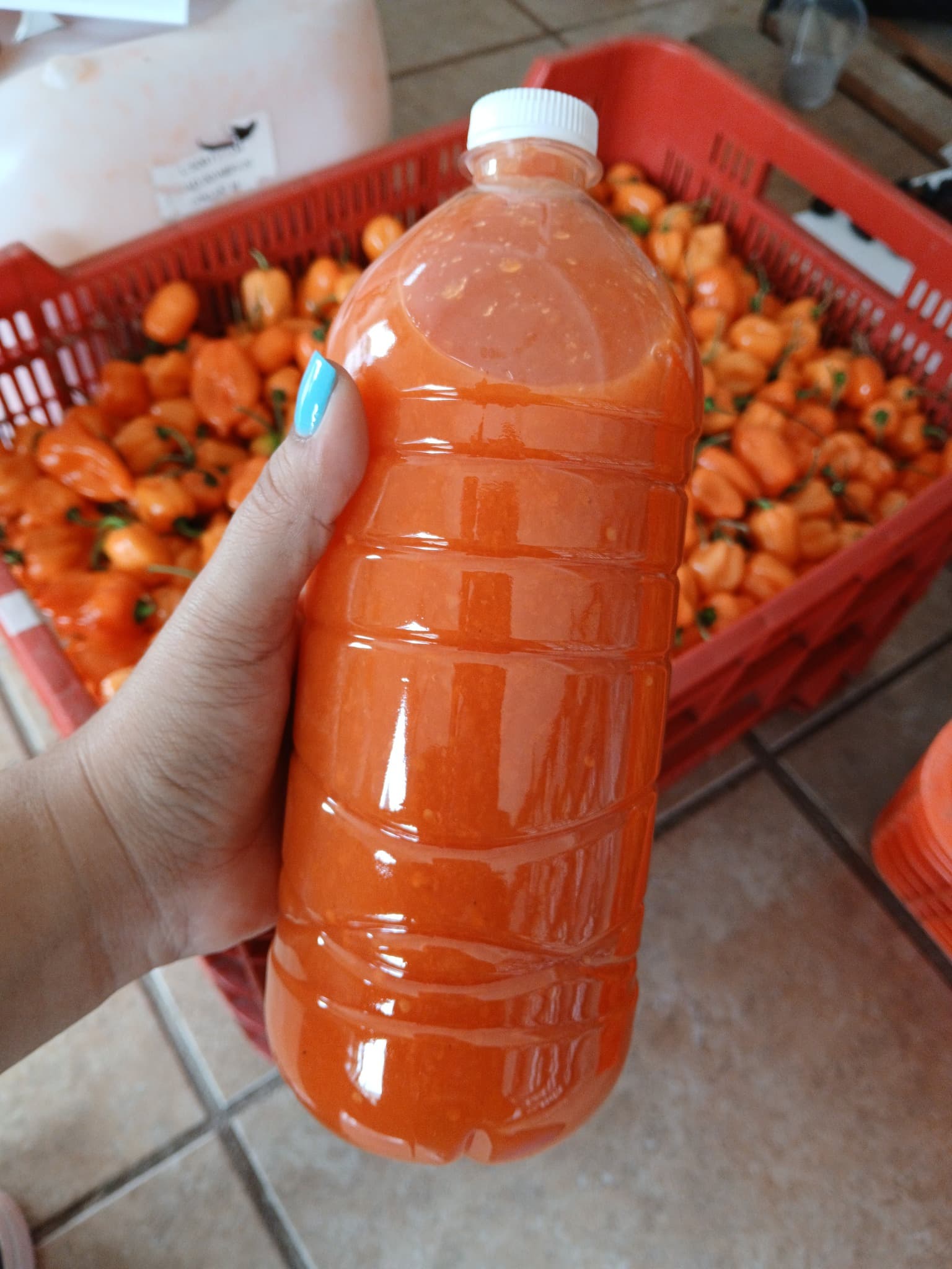 Salsa chile habanero 1LT